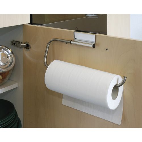 Lot De 2 Barres Pour Rouleau Porte Essuie Tout En Métal