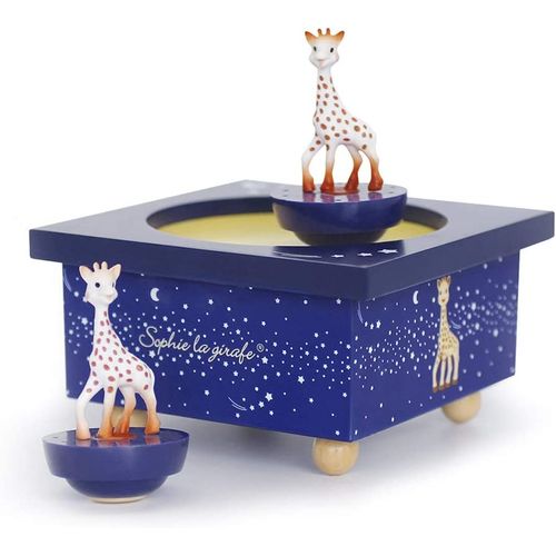 Boite Musique Bois Sophie La Girafe Voie Lactee