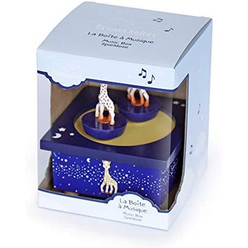 Boite Musique Bois Sophie La Girafe Voie Lactee