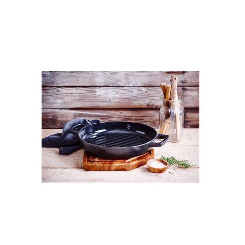 Poêle Grill 28cm Fonte Émaillée - 15148284