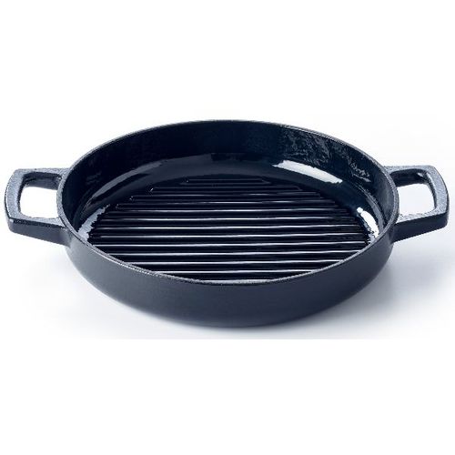 Poêle Grill 28cm Fonte Émaillée - 15148284
