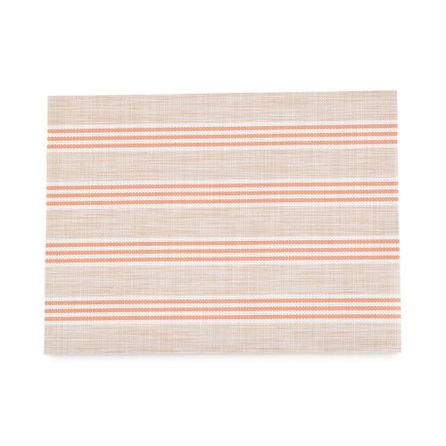 Set De Table Rectangulaire Rayé - 45x30 Cm - Beige