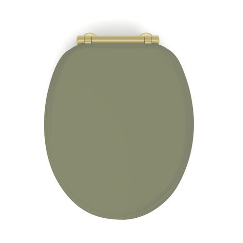 Abattant Wc Samba Mdf Kaki Déclipsable Soft Close