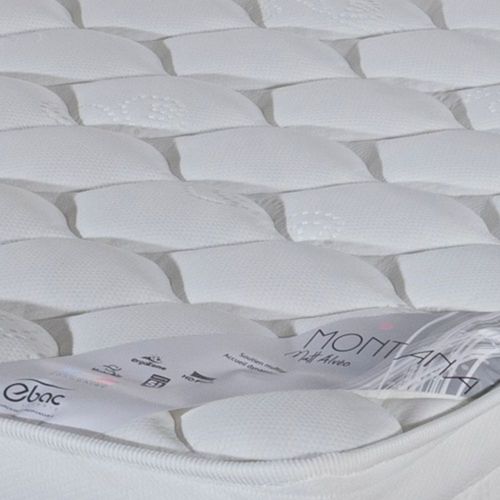 Matelas 80x190 Montana - Mousse - Hauteur 18 Cm - 3 Zones - Soutien Medium