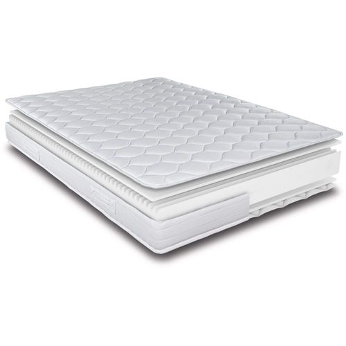 Matelas 80x190 Montana - Mousse - Hauteur 18 Cm - 3 Zones - Soutien Medium