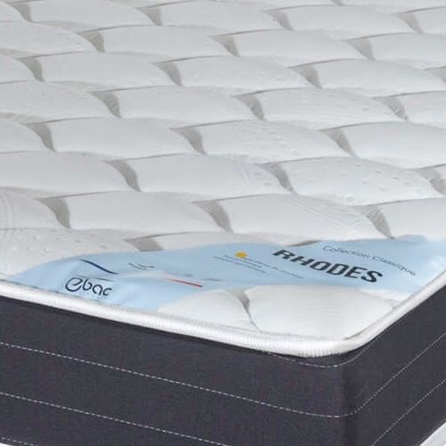 Matelas 140x190 Rhodes - Ressorts Ensachés - Hauteur 24 Cm - Soutien Ferme
