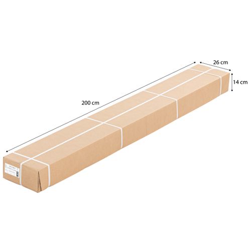 Sommier en kit 160x200 cm EBAC DECOKIT blanc