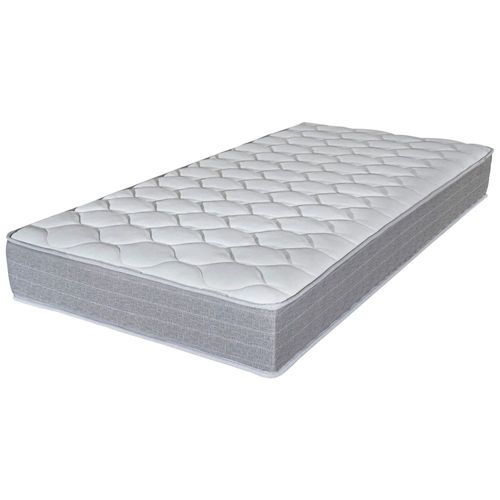Matelas Mousse 90x190 Madere - Mousse - Hauteur 24 Cm - 3 Zones - Soutien Ferme