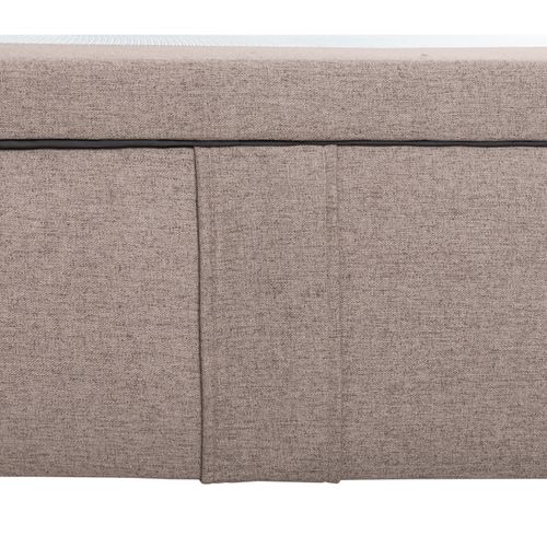 Lit coffre manuel 2x90x200 cm NUIT FAUBOURG TRIOMPHE 2 truffe