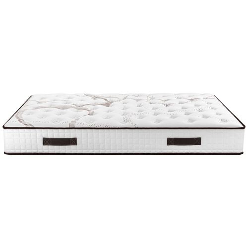 Matelas Latex 140x190 cm LOUXOR - Hauteur 21 Cm - 3 Zones - Soutien Ferme
