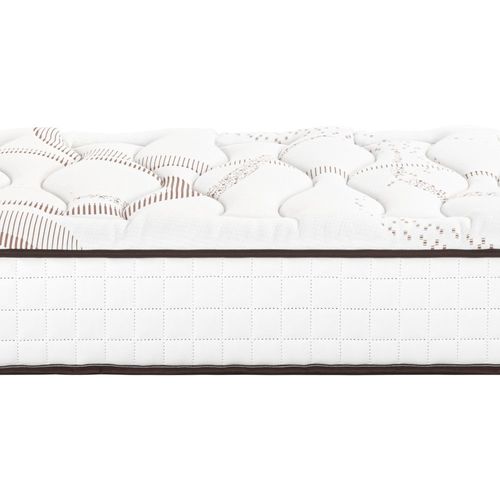 Matelas Latex 140x190 cm LOUXOR - Hauteur 21 Cm - 3 Zones - Soutien Ferme