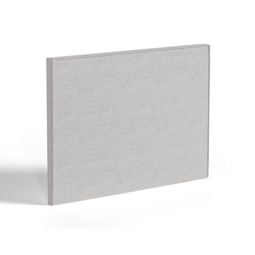 Tête De Lit Irrésistible Gris Chiné L. 190 Cm - Tendance et Déco - Made In France