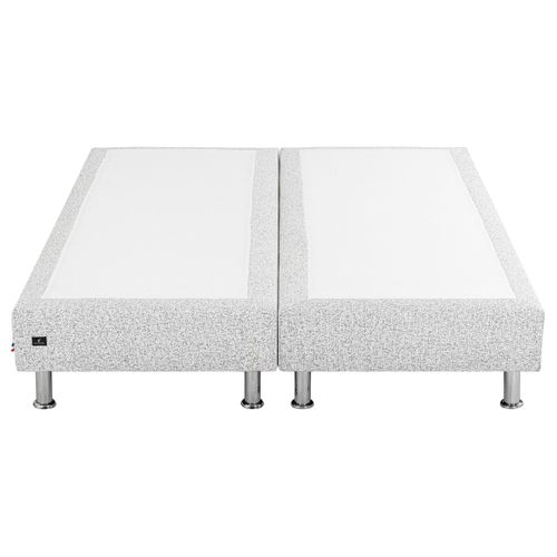 Sommier lattes 2x80x200 cm NUIT FAUBOURG MIRABEAU gris chiné