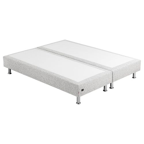 Sommier lattes 2x90x200 cm NUIT FAUBOURG MIRABEAU gris chiné