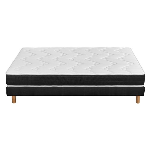 Ensemble matelas + sommier DREAMEA DUO VITALITE 140x190 cm