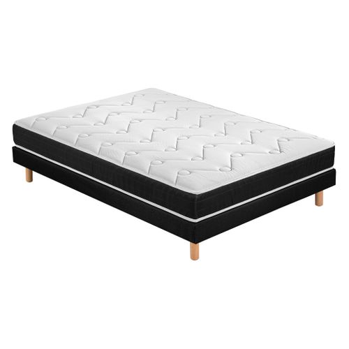 Ensemble matelas + sommier DREAMEA DUO VITALITE 140x190 cm