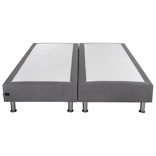 Sommier lattes 2x100x200 cm NUIT FAUBOURG MIRABEAU anthracite