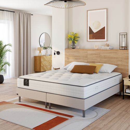 Matelas ressorts 200x200 cm NUIT FAUBOURG ORSAY ép.29 cm