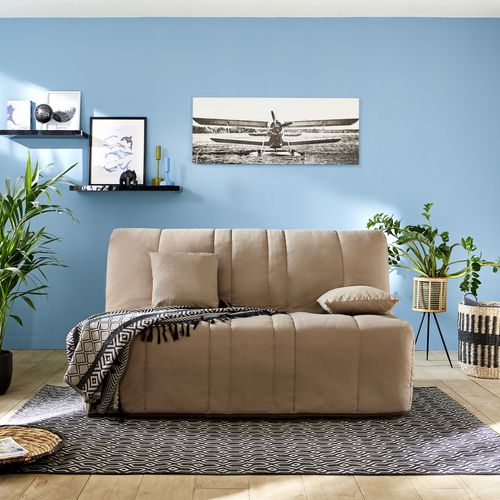 Banquette-lit BZ Slyde SIMMONS SWAG RESSORTS 140 cm sans housse