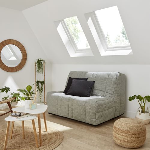 Housse BZ138 Slyde  Tissu Géométrik gris