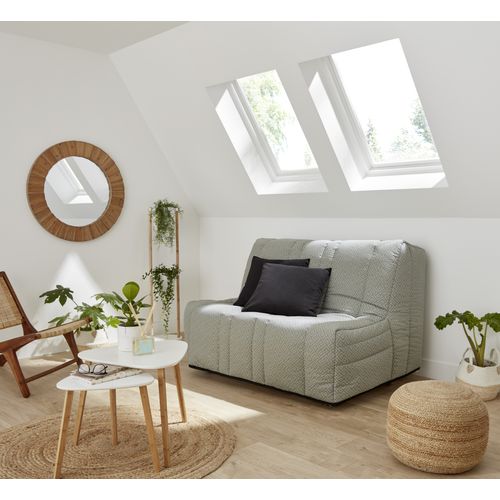 Housse BZ138 Slyde  Tissu Géométrik gris