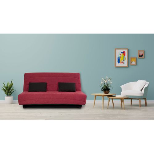Banquette Clic-clac Scoty 130 X 190, Cape Framboise