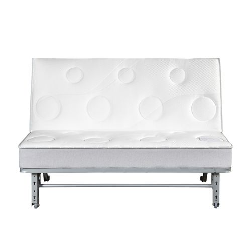 Banquette-lit BZ DOUCEUR tissu velours vert