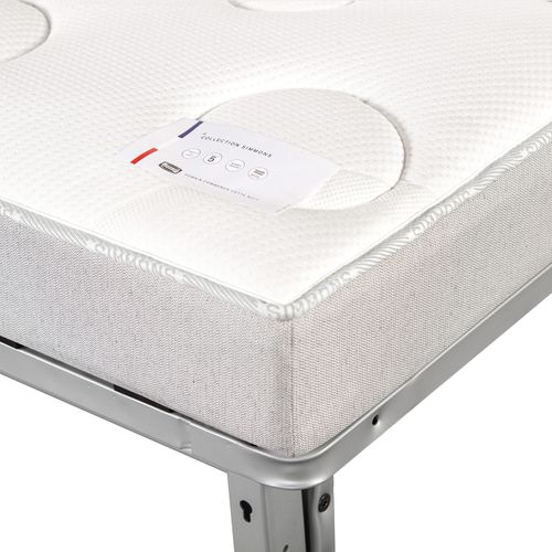 Banquette-lit BZ XL DOUCEUR tissu chenillé anthracite