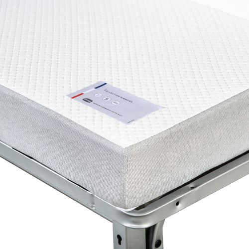 Banquette-lit BZ CARESSE tissu velours charbon