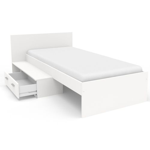 Lit Pour Enfant Gemma Avec Tiroir - Blanc