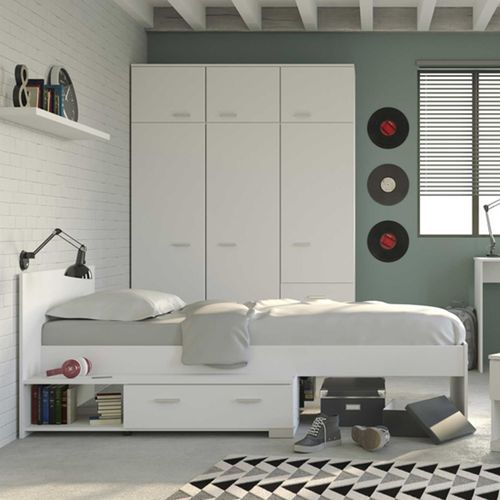 Lit Pour Enfant Gemma Avec Tiroir - Blanc