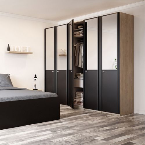 Caisson L100 x P59 x H232 cm Extenso Blanc