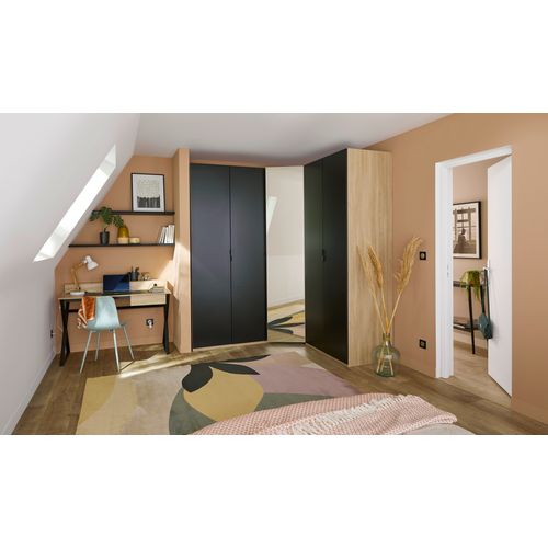 Caisson L50 x P59 x H232 cm Extenso imitation chêne