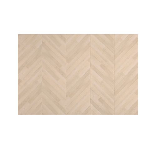 Tête de lit L.140/160 cm FRECCIA imitation chêne clair chevron