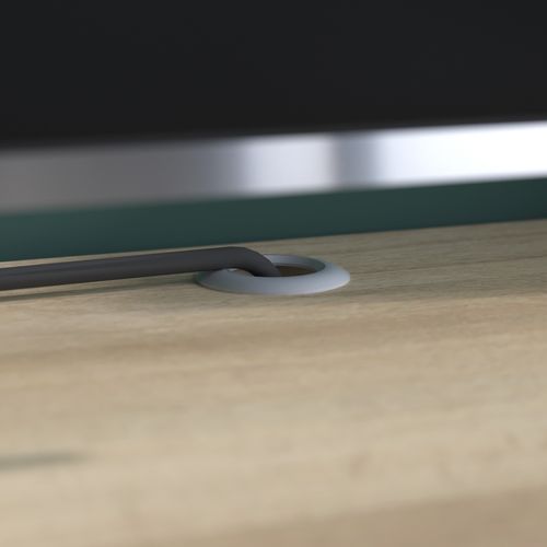 Meuble TV Suspendu Louane Imitation Chêne