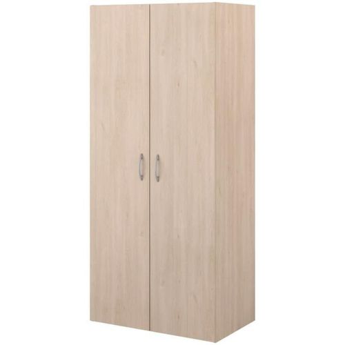 Armoire - Easy Life -  Décor Chene Clair - 2 Portes Battantes - L80,2 X H180 X P49,7cm -
