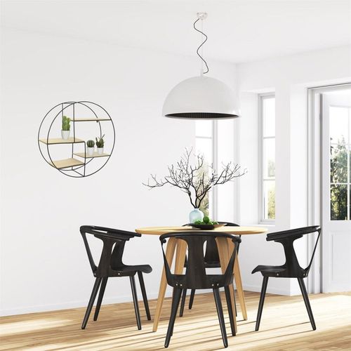 Étagère Bois Et Métal Ronde