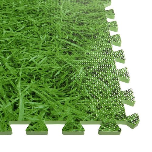 Tapis De Sol Modulable 8 Dalles Herbe