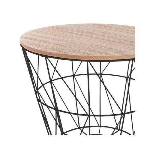 Table à Café En Métal Kumi Noir