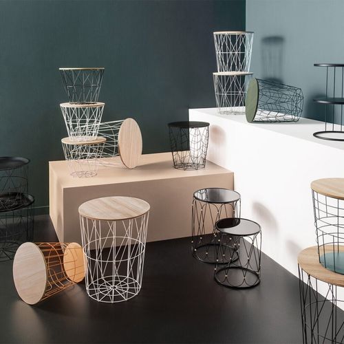 Table à Café En Métal Kumi Noir