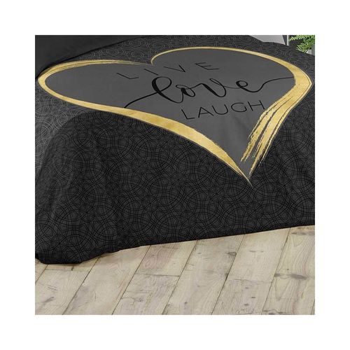 Housse De Couette 240x260 Crazy Love + 2 Taies 100% Coton 42 Fils