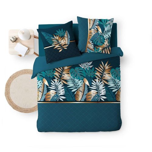 Housse De Couette 260x240cm + 2 Taies Alianor 100% Coton