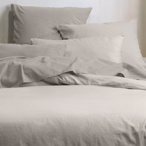 Housse De Couette 240x220 Horizon Lin 100% Coton Bio 57 Fils