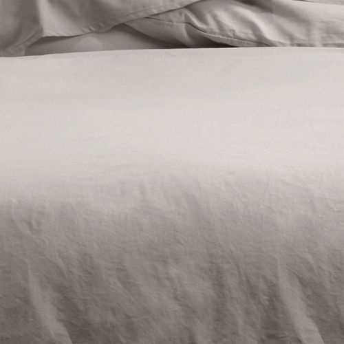 Housse De Couette 240x220 Horizon Lin 100% Coton Bio 57 Fils