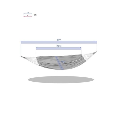 Toile Hamac Yaqui 200x150 Cm Lavande