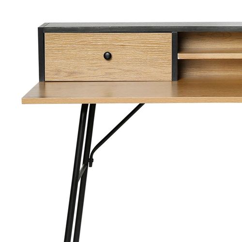 Bureau Bois Pieds Métal