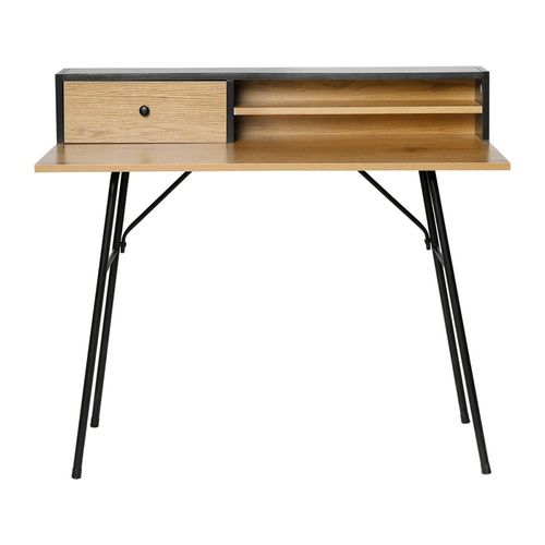 Bureau Bois Pieds Métal