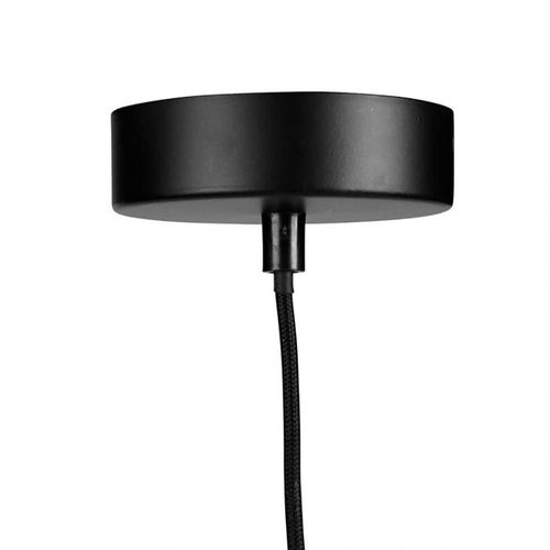 Suspension Métal Ajouré Calathéa Noir