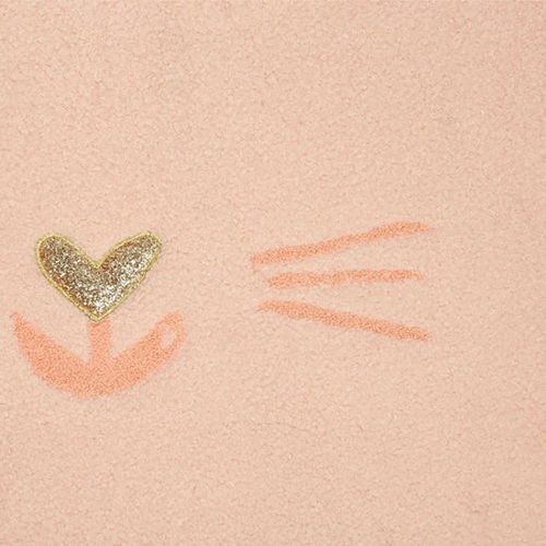 Tapis Chat Sherpa Rose
