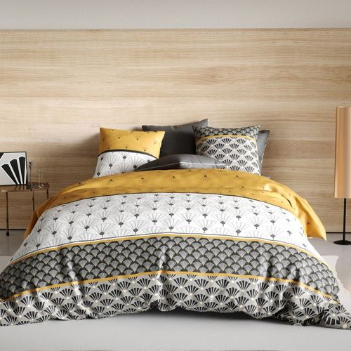 Housse De Couette 240x220 Léo + 2 Taies Coton 57 Fils